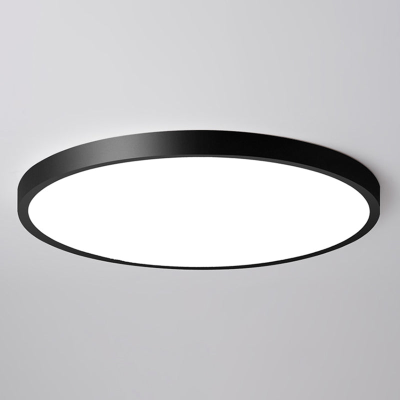 Lámpara de techo redonda empotrada Lámpara de techo empotrada contemporánea