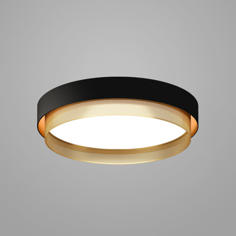 Luz de techo geométrica empotrada Lámpara de techo moderna empotrada para dormitorio