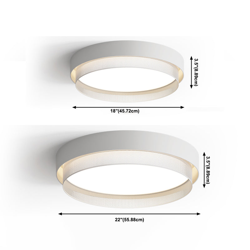 Luz de techo geométrica empotrada Lámpara de techo moderna empotrada para dormitorio