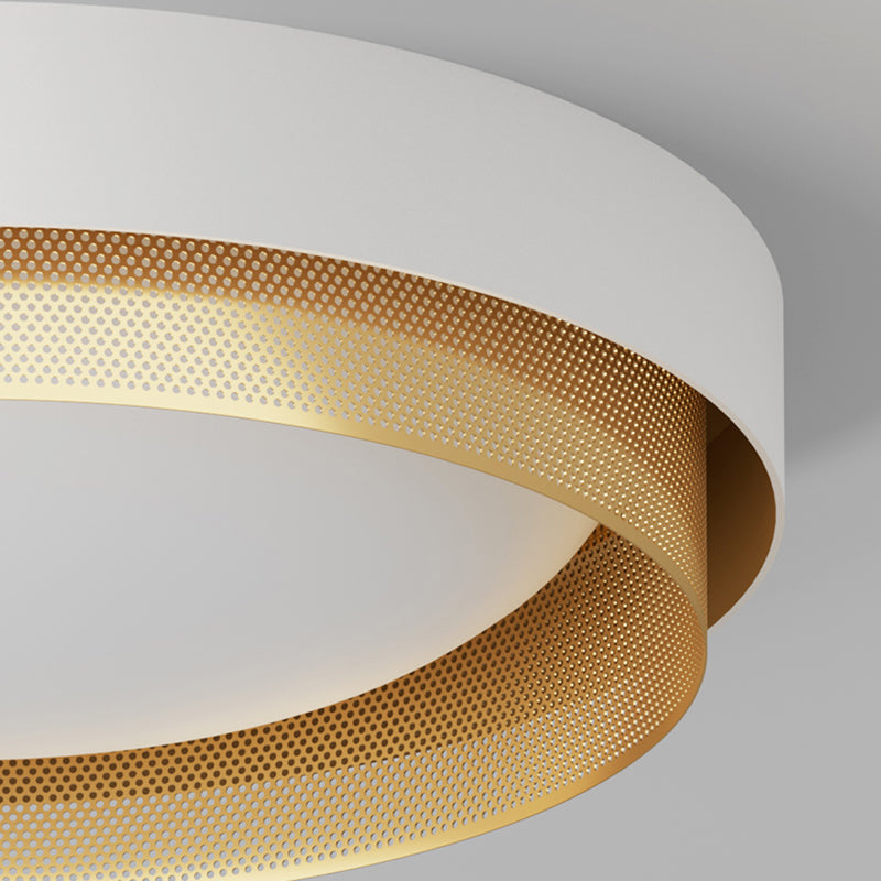 Luz de techo geométrica empotrada Lámpara de techo moderna empotrada para dormitorio