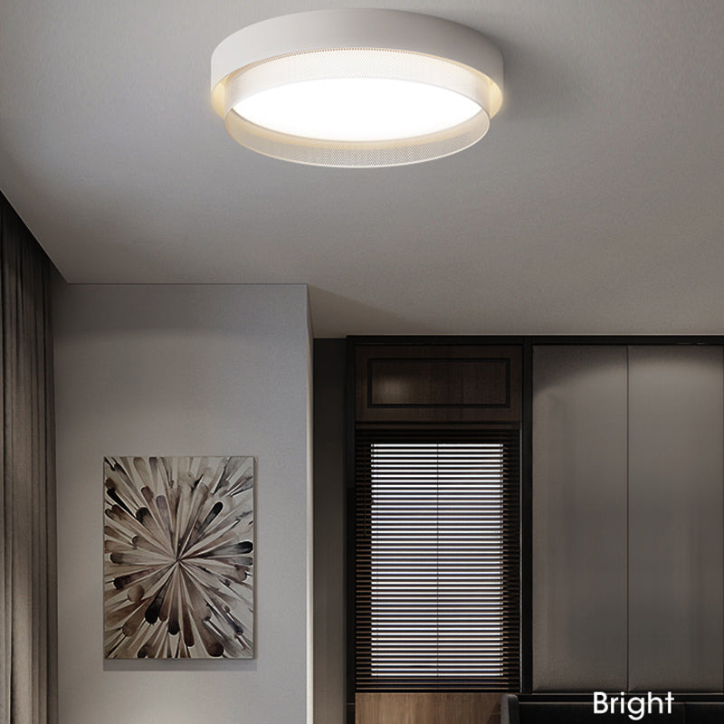 Luz de techo geométrica empotrada Lámpara de techo moderna empotrada para dormitorio