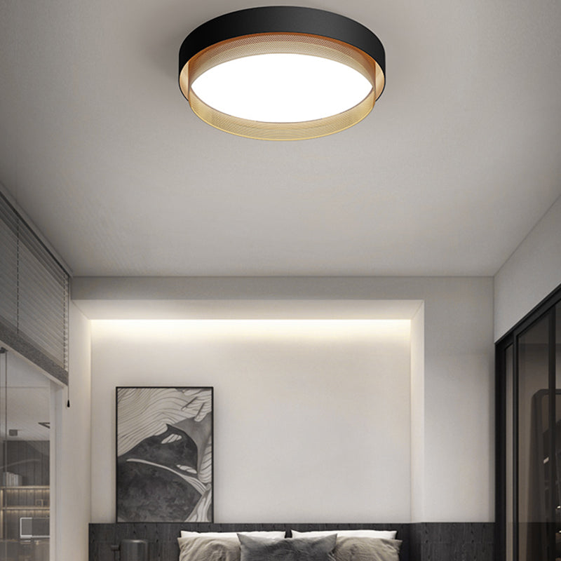 Luz de techo geométrica empotrada Lámpara de techo moderna empotrada para dormitorio