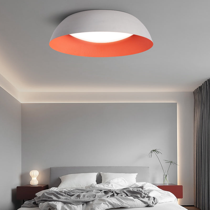 Lámpara empotrada geométrica, accesorio de montaje empotrado, iluminación empotrada moderna con pantalla de metal