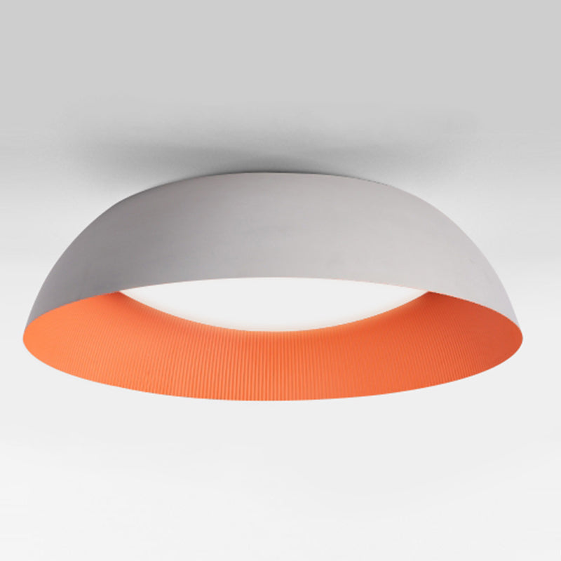 Lámpara empotrada geométrica, accesorio de montaje empotrado, iluminación empotrada moderna con pantalla de metal