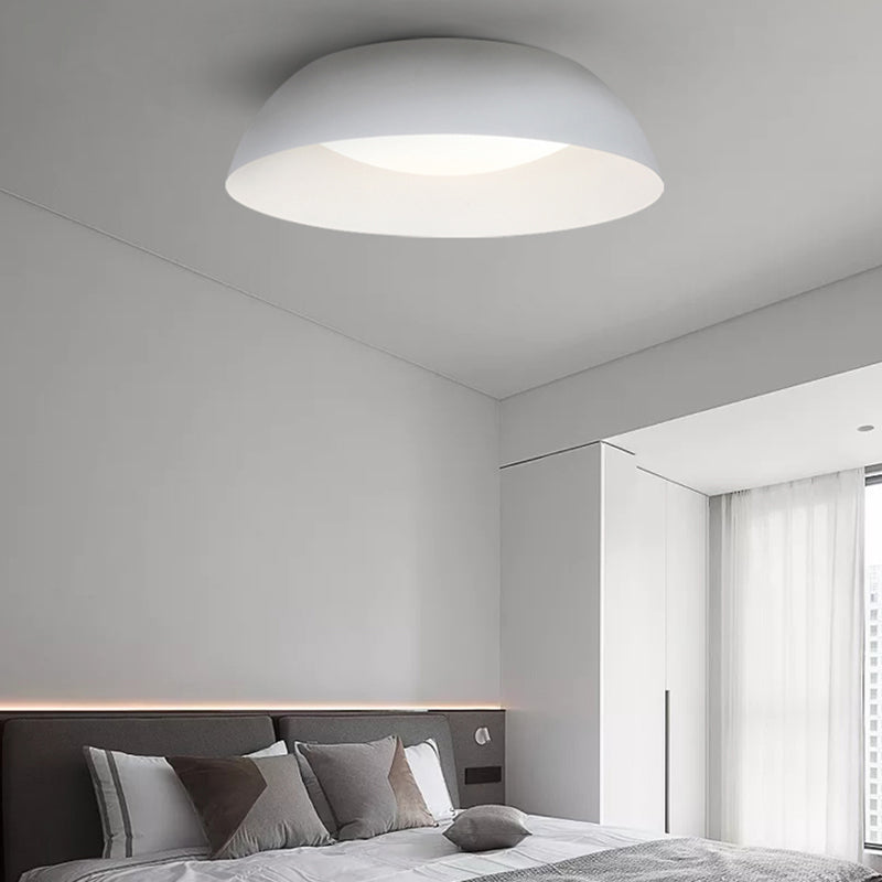 Lámpara empotrada geométrica, accesorio de montaje empotrado, iluminación empotrada moderna con pantalla de metal