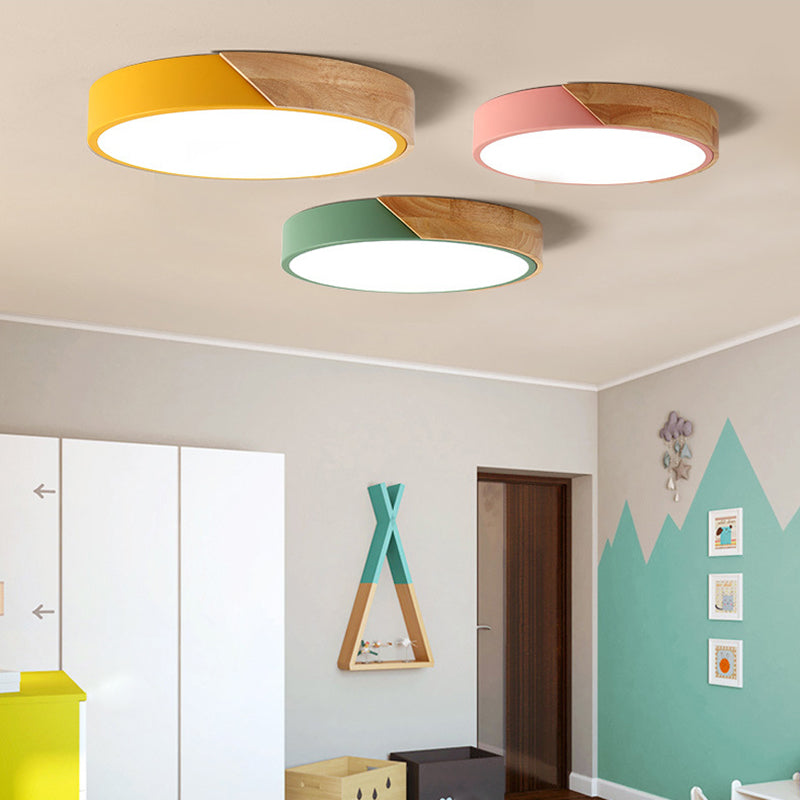 Éclairage encastré LED de style nordique moderne simple pour salon salle à manger