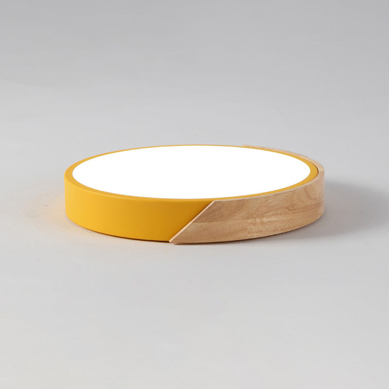 Simple Modern Nordic Style LED Flush Mount Lighting for Living Room Dining Room