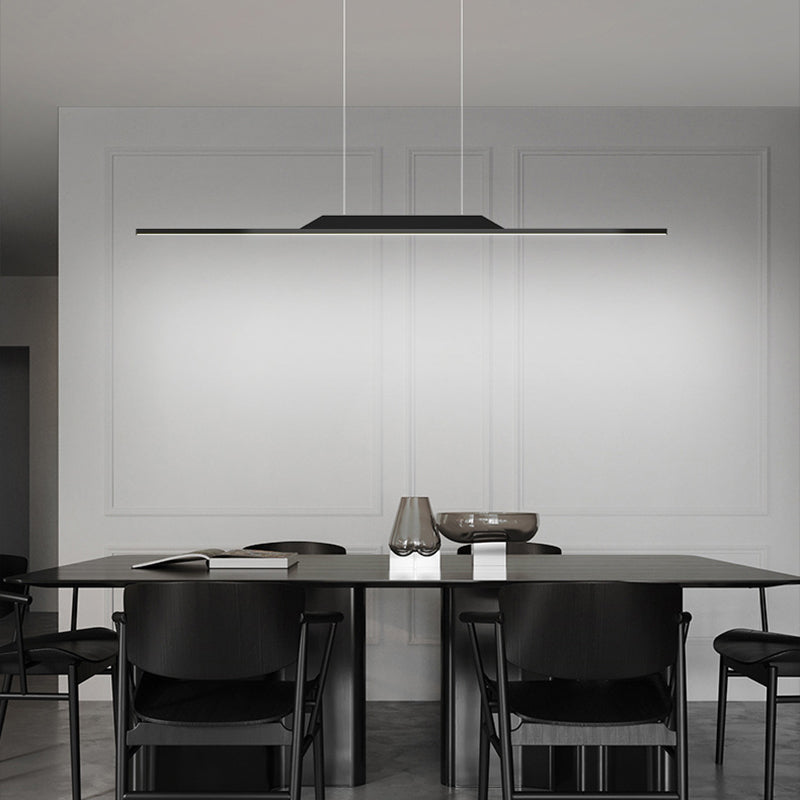 Linear Island Lighting Modern Kitchen Island Lighting Metal 1 Light Island Chandelier