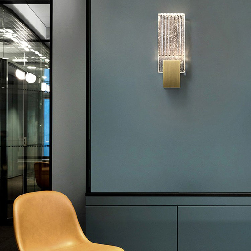 Lámpara de montaje de pared de luz de pared cuadrado contemporáneo para dormitorio