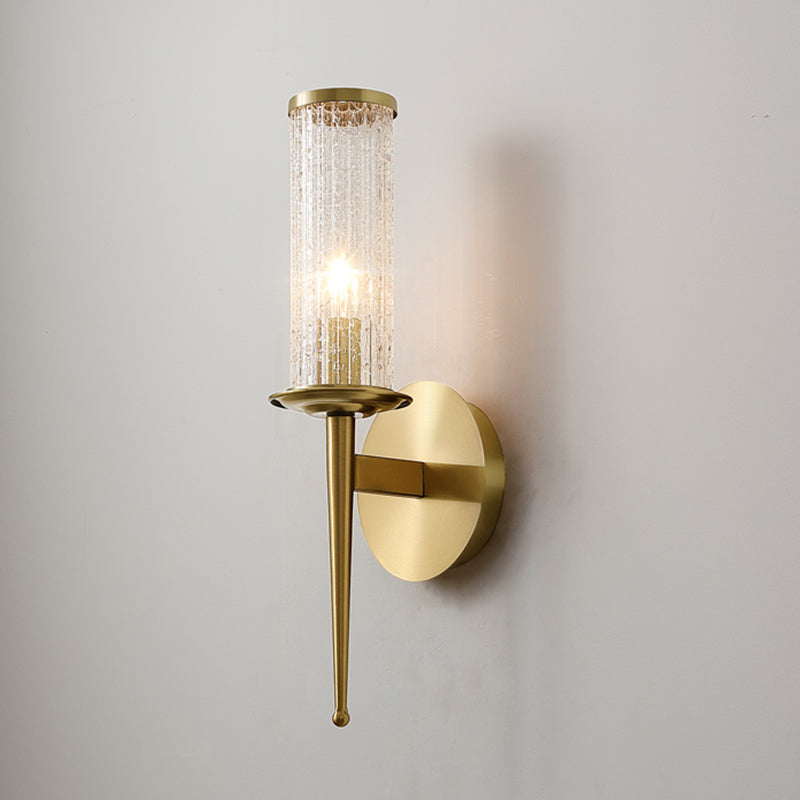 Gold Moderne Leuchten Leuchten Kristallwand Lampe Lampe für Wohnzimmer