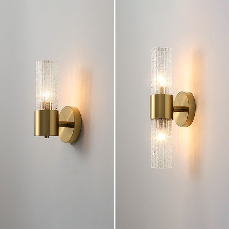 Gold Moderne Leuchten Leuchten Kristallwand Lampe Lampe für Wohnzimmer