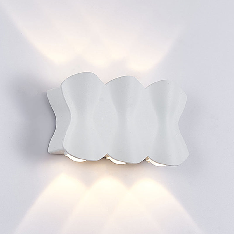 Moderne muur gemonteerd licht aluminium buitenwaterbestendige wandlampen voor tuin