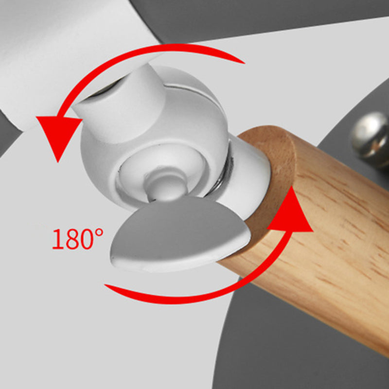 Modern Concise Trumpe Trumpt Wall Lamp Ferro Wall Light Macaron Light for Interior Spaces