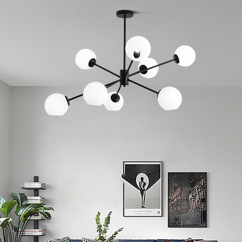 Nordisch moderne einfache leichte Luxusstil Anhänger Kronleuchter Licht für Wohnzimmer