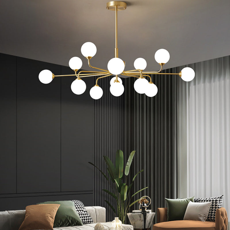 Leichte Luxus moderner nordischer Stil Anhänger Kronleuchter Licht für Wohnzimmer Schlafzimmer