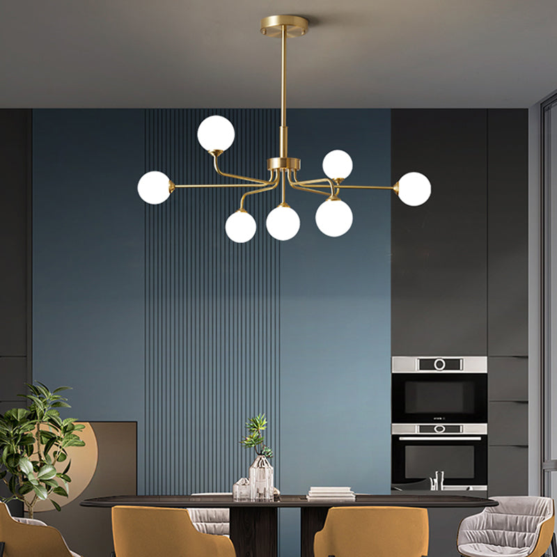 Leichte Luxus moderner nordischer Stil Anhänger Kronleuchter Licht für Wohnzimmer Schlafzimmer