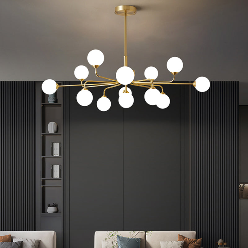 Leichte Luxus moderner nordischer Stil Anhänger Kronleuchter Licht für Wohnzimmer Schlafzimmer