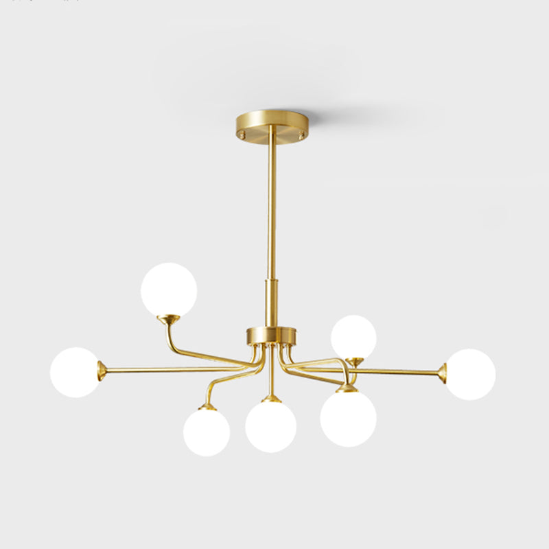 Leichte Luxus moderner nordischer Stil Anhänger Kronleuchter Licht für Wohnzimmer Schlafzimmer