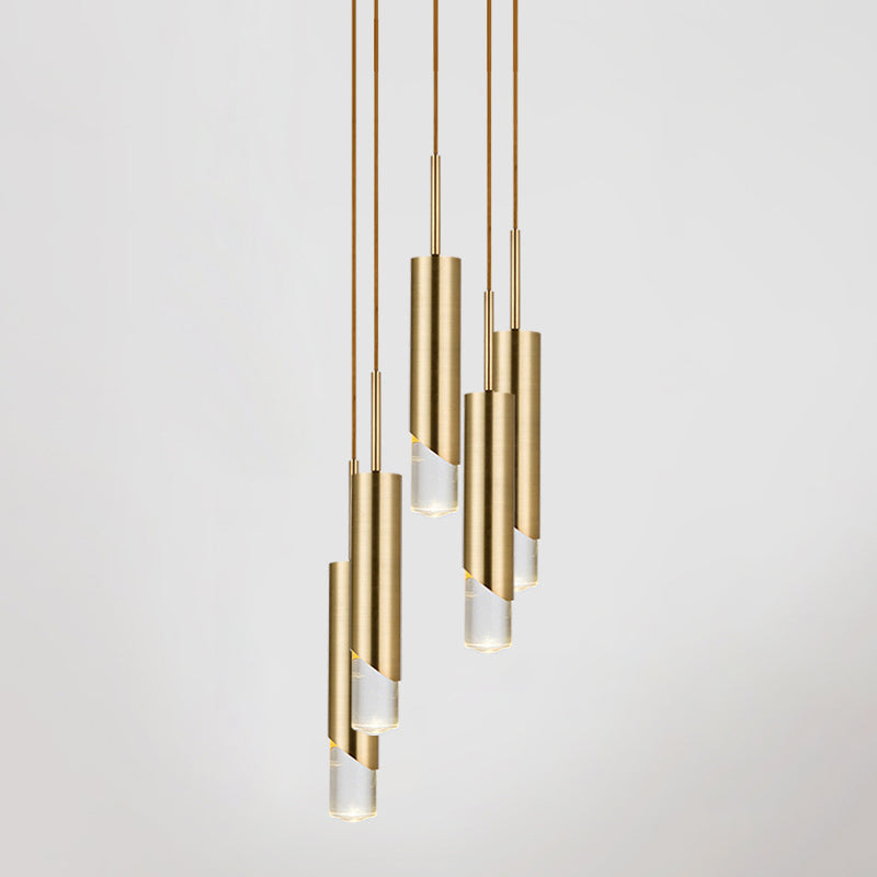 Kit de pendentif de style cylindre de style contemporain