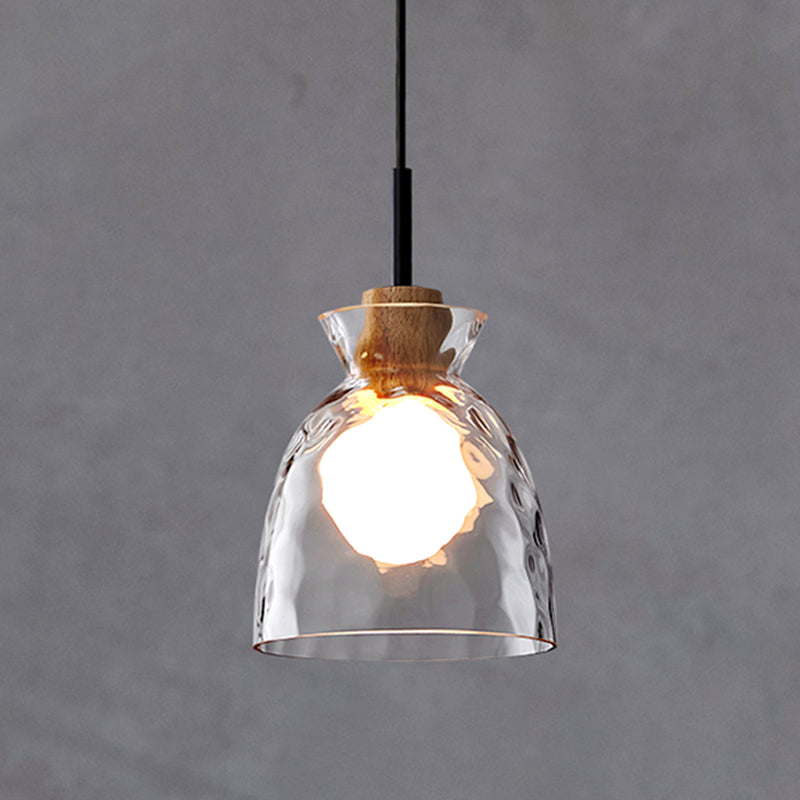 Indoor -leichte hängende leichte Wasserglasanhänger Licht für Esstisch