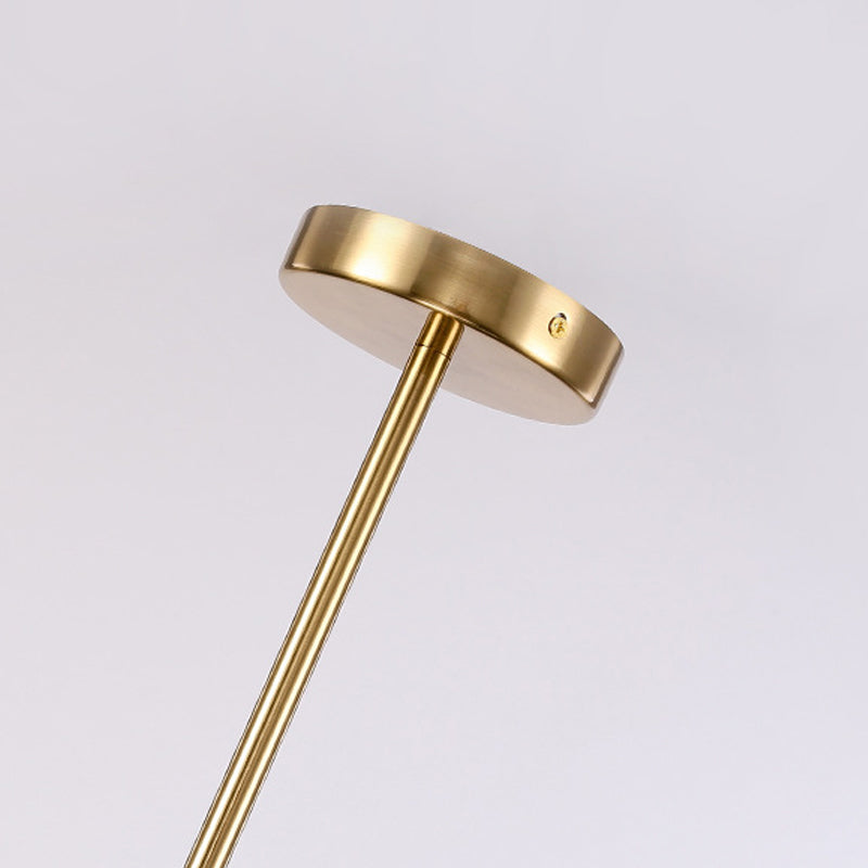 Moderner Stil Sputnik Kronleuchter Metall Multi -Light -Kronleuchter für Wohnzimmer