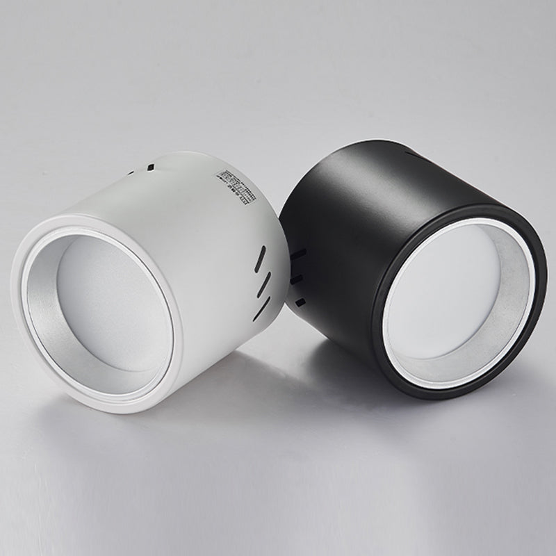 LED-cilindrische opbouwdownlight Scandinavische stijl opbouwplafondlamp voor woonkamer