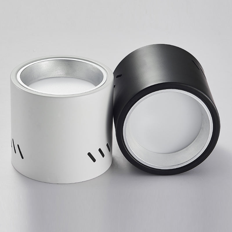 LED-cilindrische opbouwdownlight Scandinavische stijl opbouwplafondlamp voor woonkamer