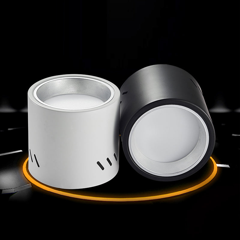 LED-cilindrische opbouwdownlight Scandinavische stijl opbouwplafondlamp voor woonkamer