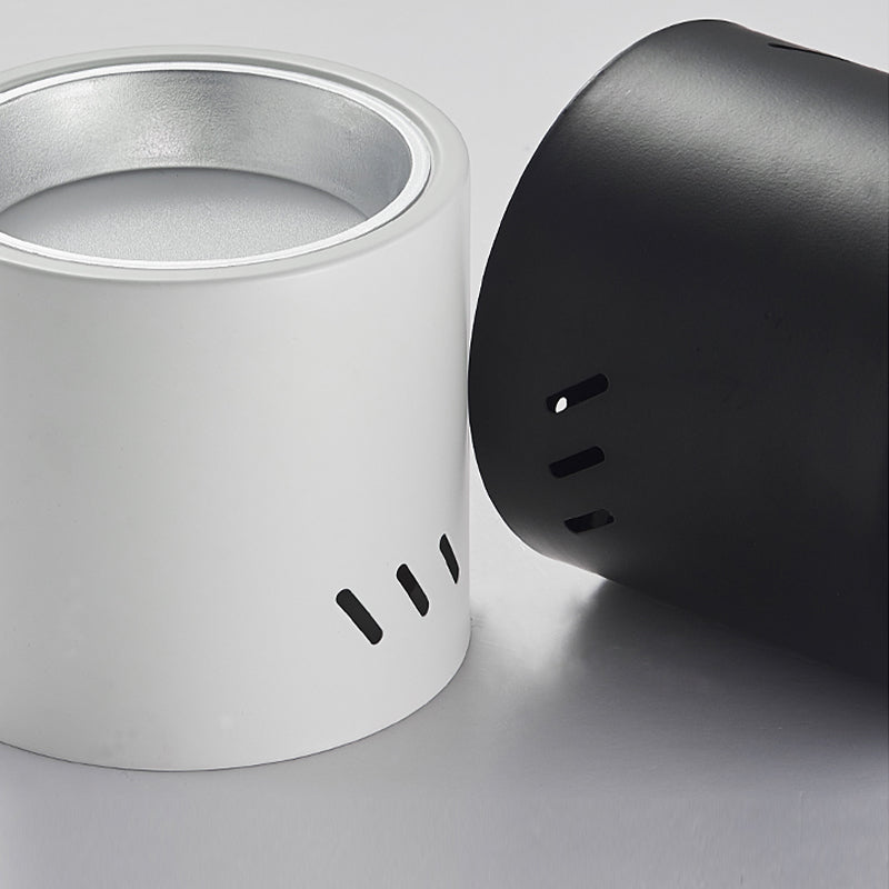 LED-cilindrische opbouwdownlight Scandinavische stijl opbouwplafondlamp voor woonkamer