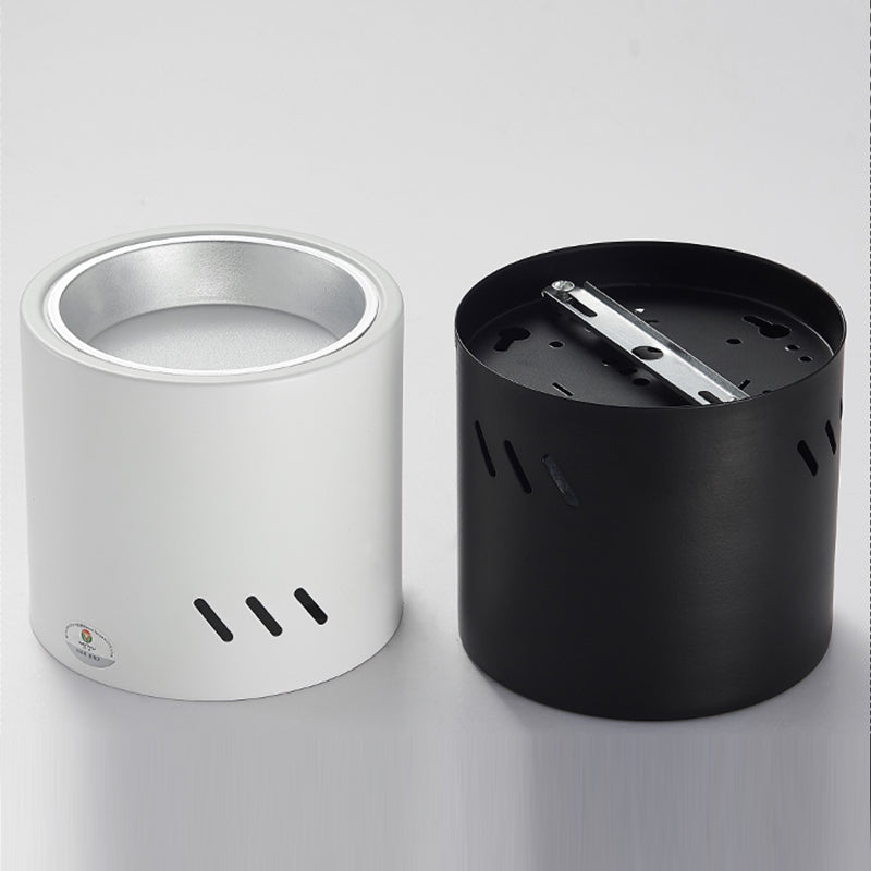 LED-cilindrische opbouwdownlight Scandinavische stijl opbouwplafondlamp voor woonkamer