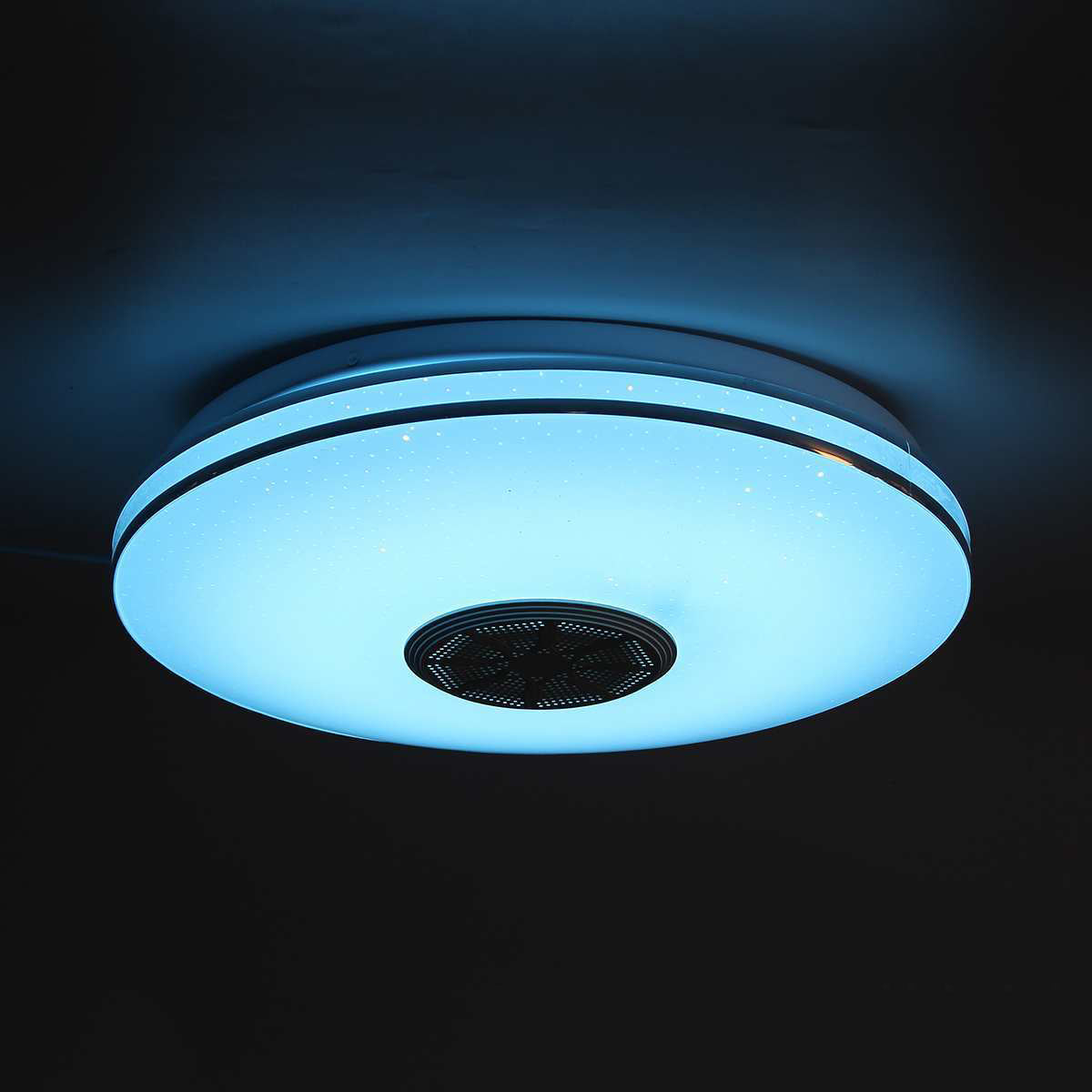 Contemporary Intelligent Flush Mount Ceiling Light Fixture Acrylic Shade for Bedroom