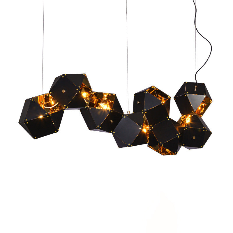 Postmodern Farmhouse Affermazione del soffitto per la sala da pranzo Coffee Shop