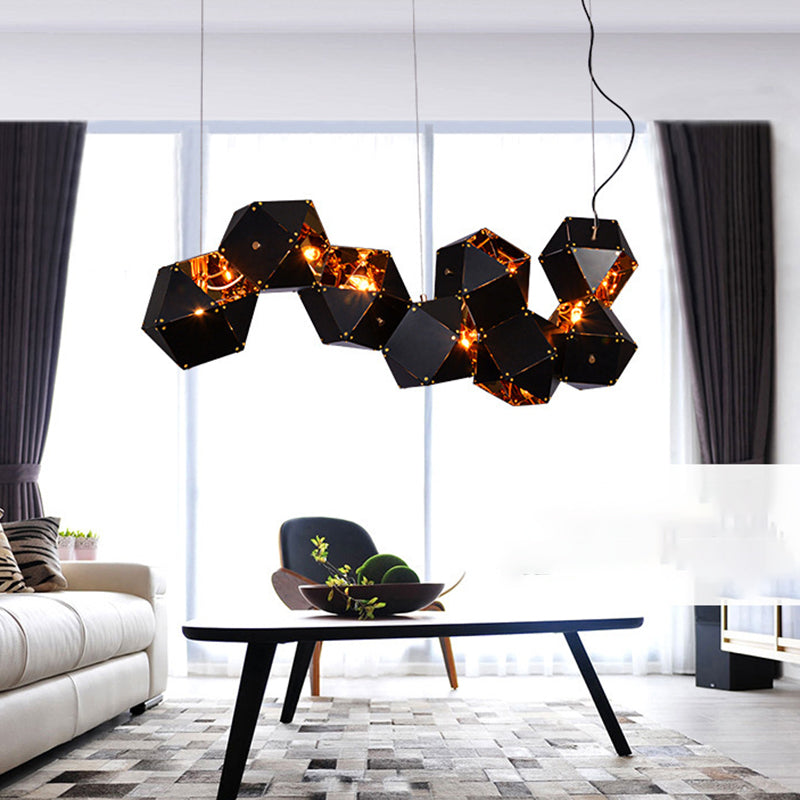 Postmodern Farmhouse Affermazione del soffitto per la sala da pranzo Coffee Shop