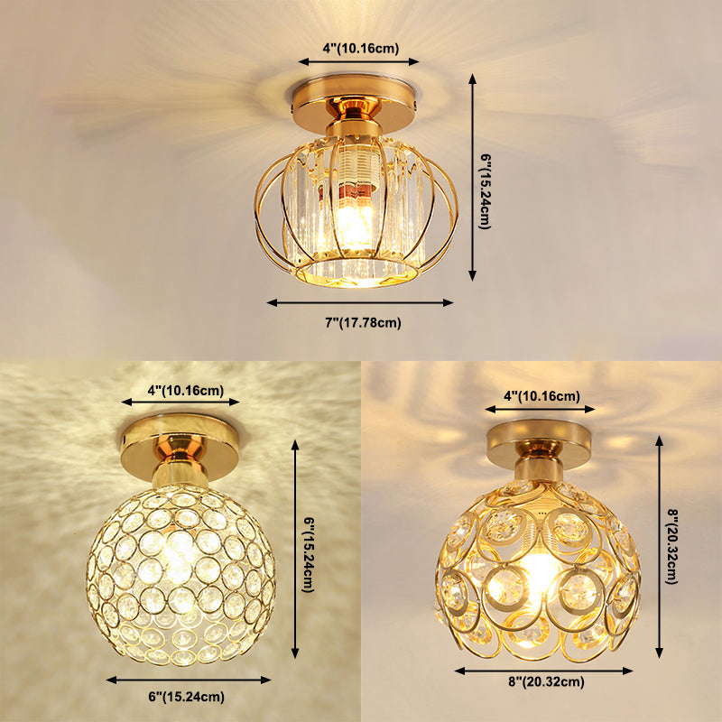 Lumières de lumière semi-rincèges Globe MODER