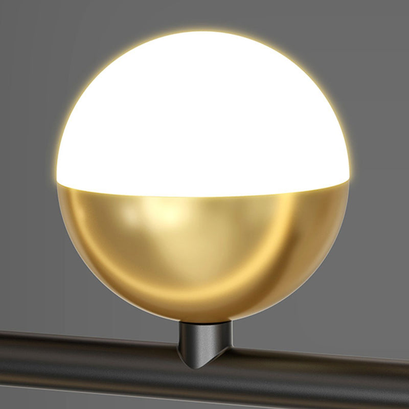 39,5 "Long Metal Illumining Simplicidad Costilización de techo Luz para comedor