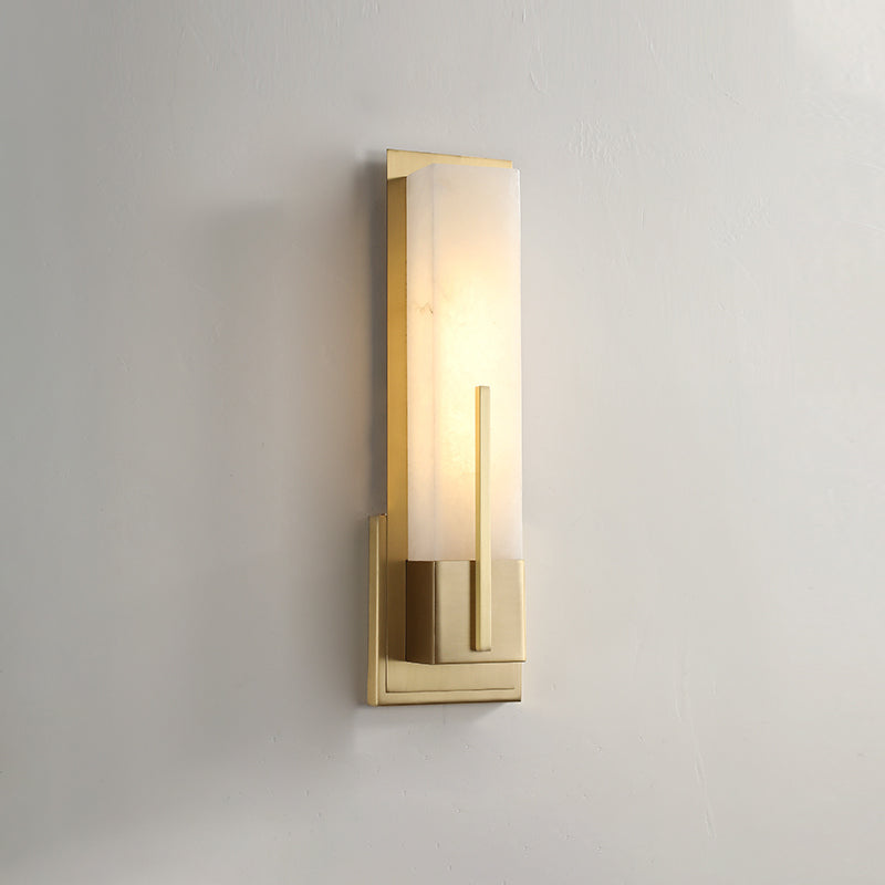 Eigentijdse muurlichtwagentjes met marmeren schaduw voor slaapkamer woonkamer