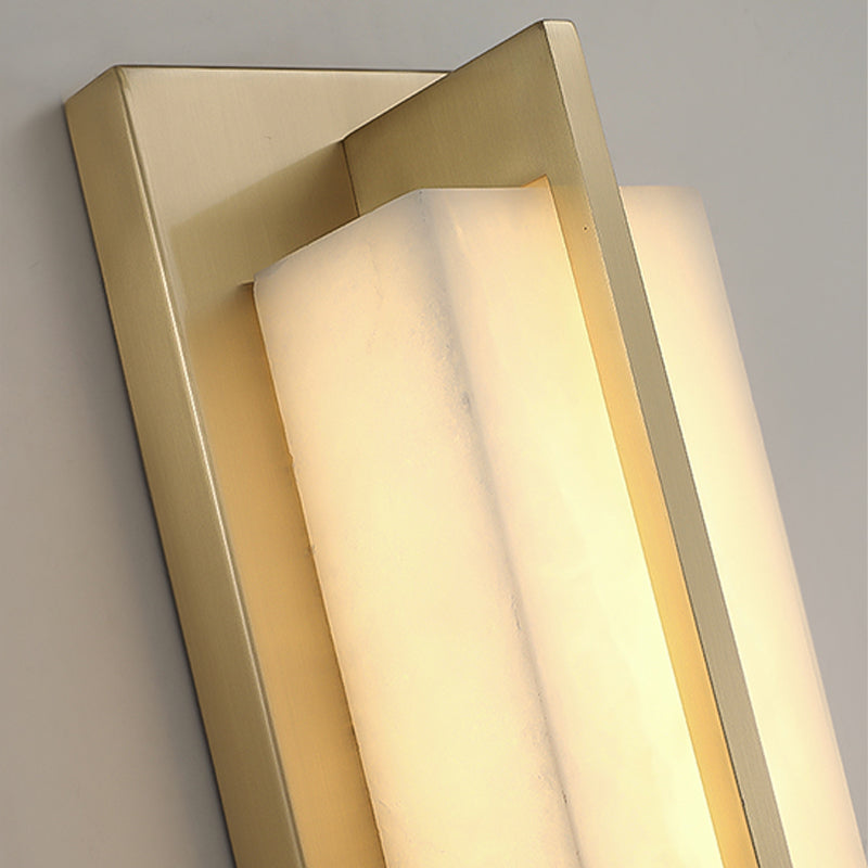 Eigentijdse muurlichtwagentjes met marmeren schaduw voor slaapkamer woonkamer