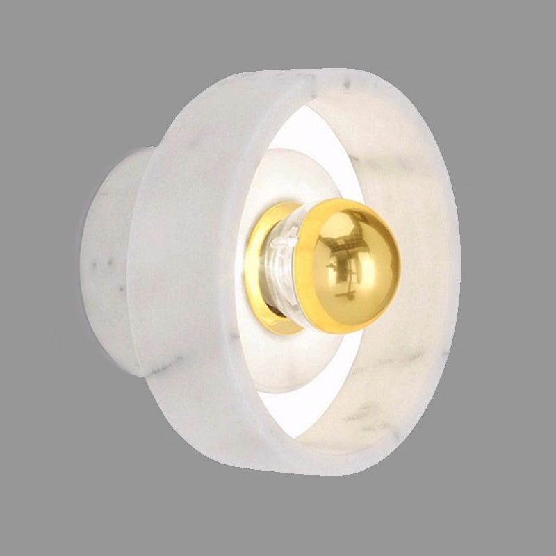 Schüssel Leuchte Leuchte moderne 1-Licht-weiße Wandlampe für Cafésgeschäft