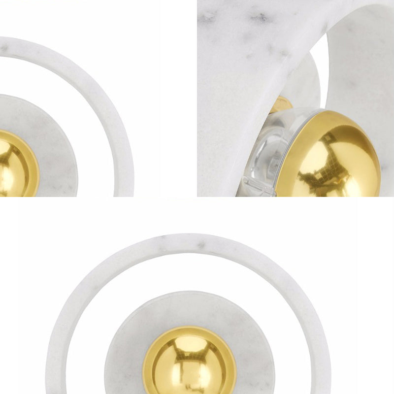 Schüssel Leuchte Leuchte moderne 1-Licht-weiße Wandlampe für Cafésgeschäft