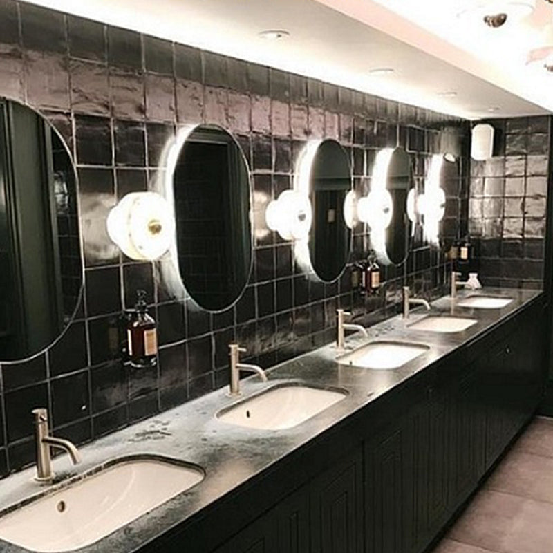 Schüssel Leuchte Leuchte moderne 1-Licht-weiße Wandlampe für Cafésgeschäft