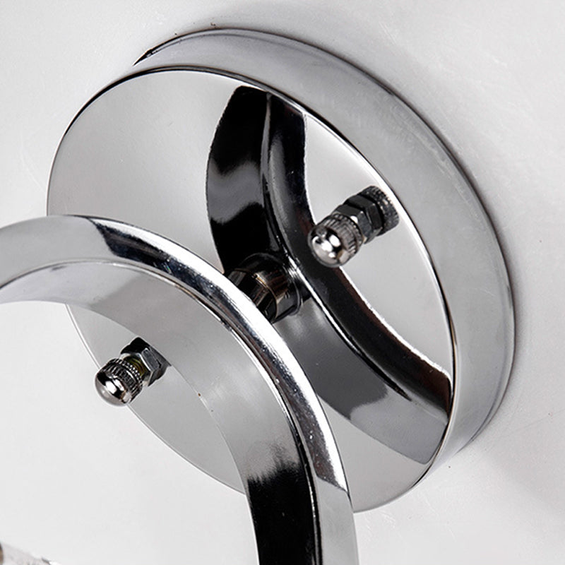 Modern Creative Crystal Disponce Light 1 Light Ball Wall Donce para el dormitorio del hotel y la cama