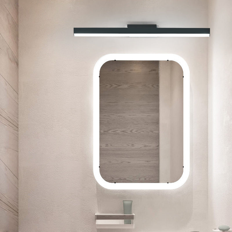 LED Smart Mirror Lamp Fixture Nordic Modern Style Bathroom Mirror Light Fixture