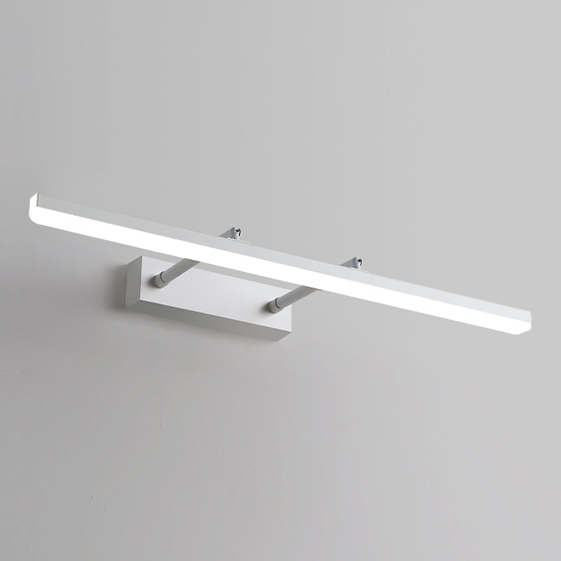 Accesorio de lámparas de espejo LED de estilo moderno nórdico Smart Smart ajustable Mirror de luz para baño