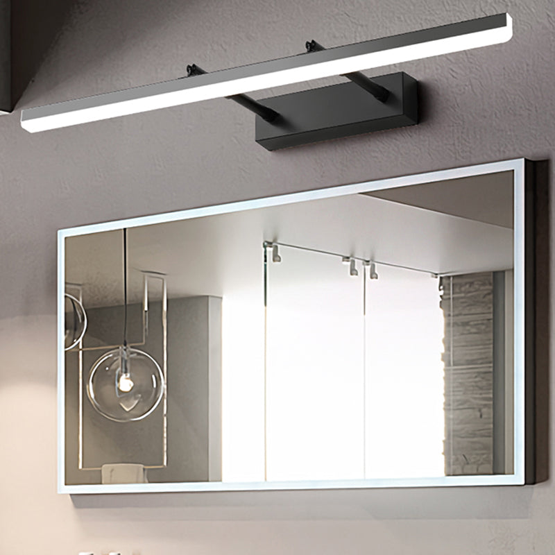 Accesorio de lámparas de espejo LED de estilo moderno nórdico Smart Smart ajustable Mirror de luz para baño