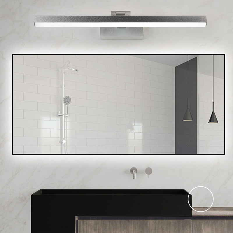 LED Smart Mirror Lamp Fixture Nordic Modern Style Bathroom Washroom Mirror Light Fixture