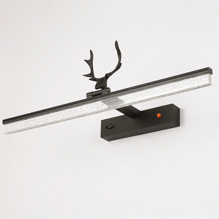 LED Smart Mirror Lamp American Retro Style Badkamer Wasstroom Antler Vorm Spiegel Lichtlijn