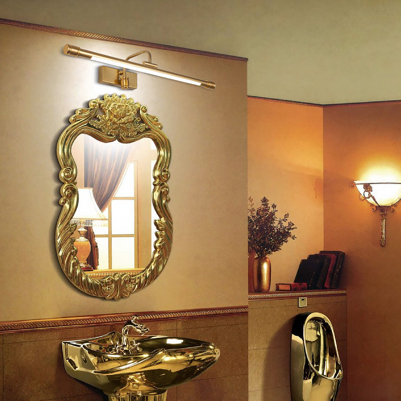 LED Mirror Lamp American Retro Style Bathroom Toilet Washroom Mirror Light Fixture