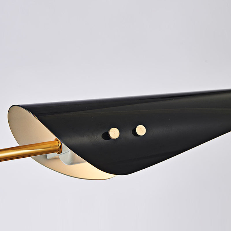 Luci sospese postmoderne Multi lampadario in metallo per la camera da letto del soggiorno