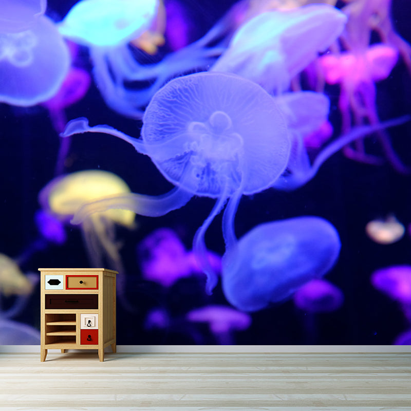 Underwater World Mural Wallpaper Sleeping Room Wall Decor, Made to Measure