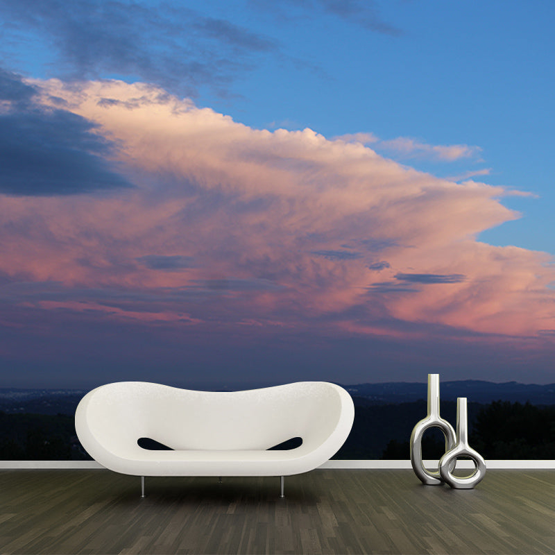 Sky Mural Decal Customized Contemporary Wall Covering for Dining Room Bedroom